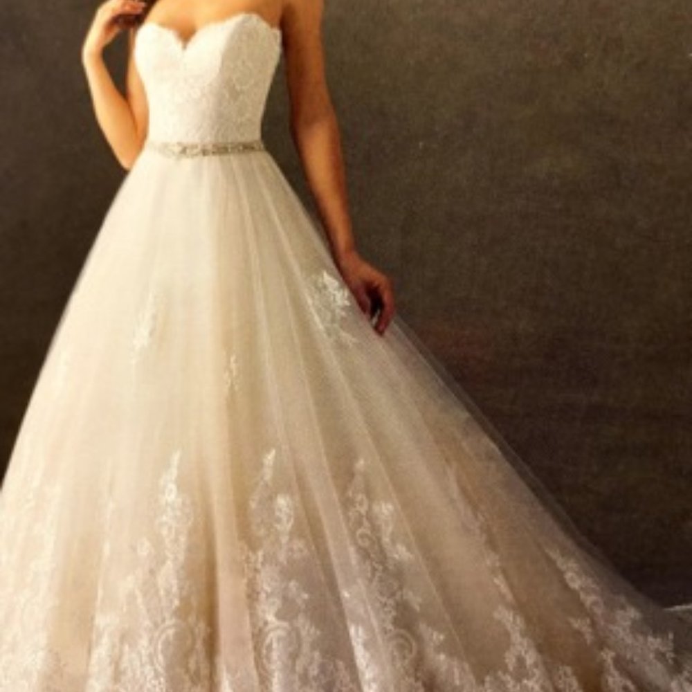 Plus size Wedding dress Bonny Style 4611